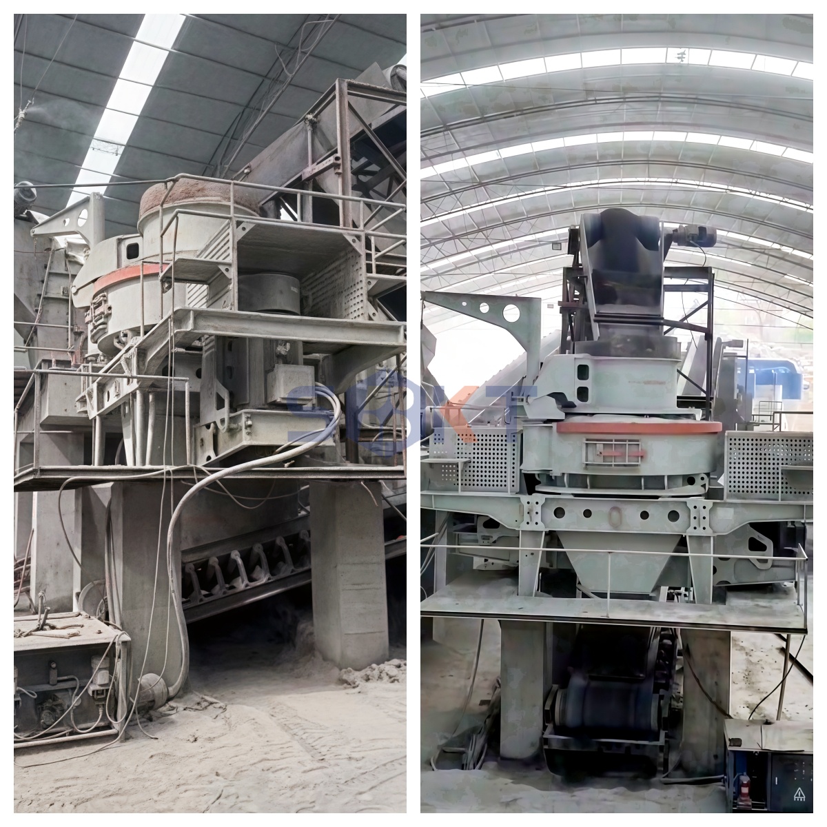 Vertical shaft impact sand making machine