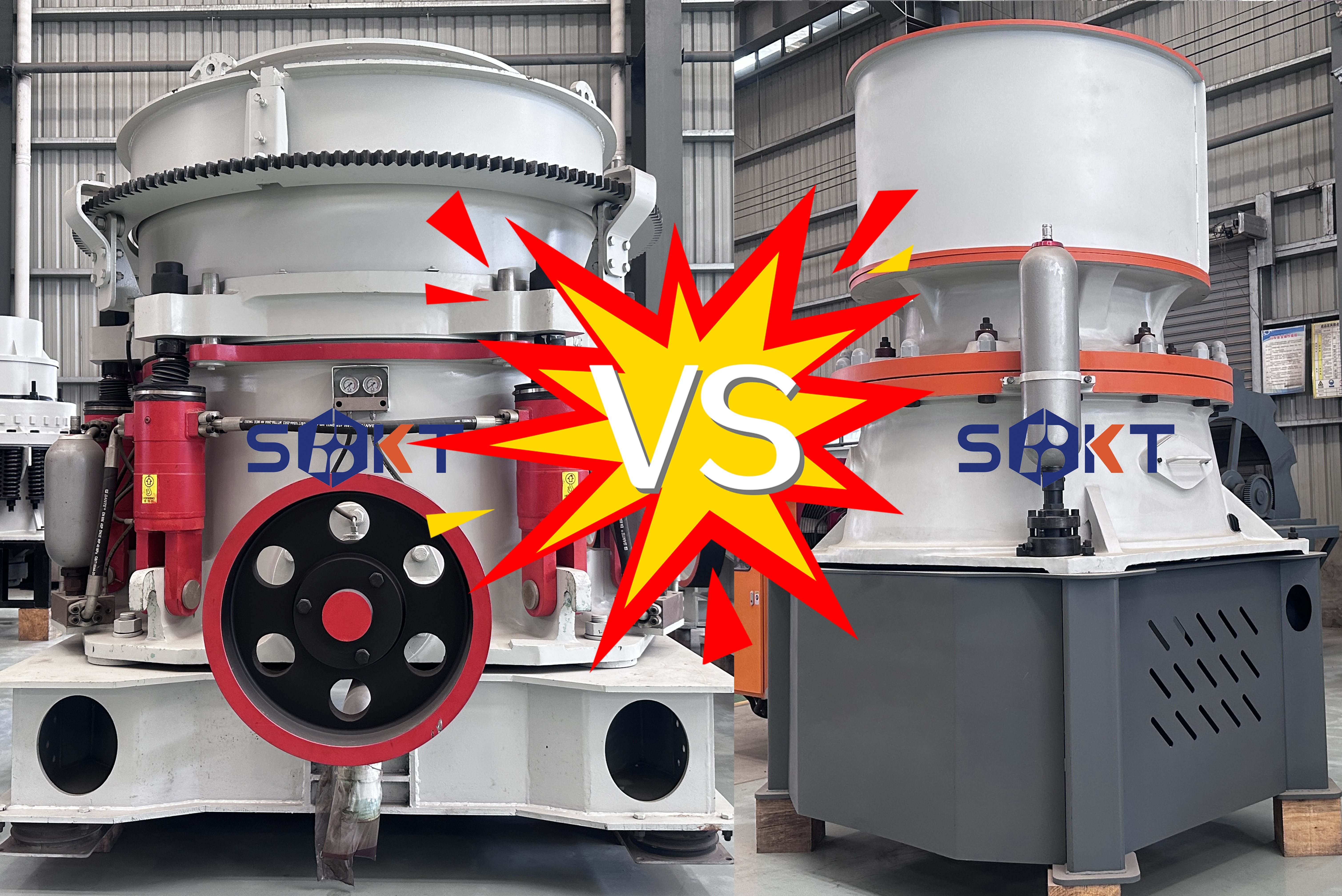 Single-cylinder VS Multi-cylinder cone crushers
